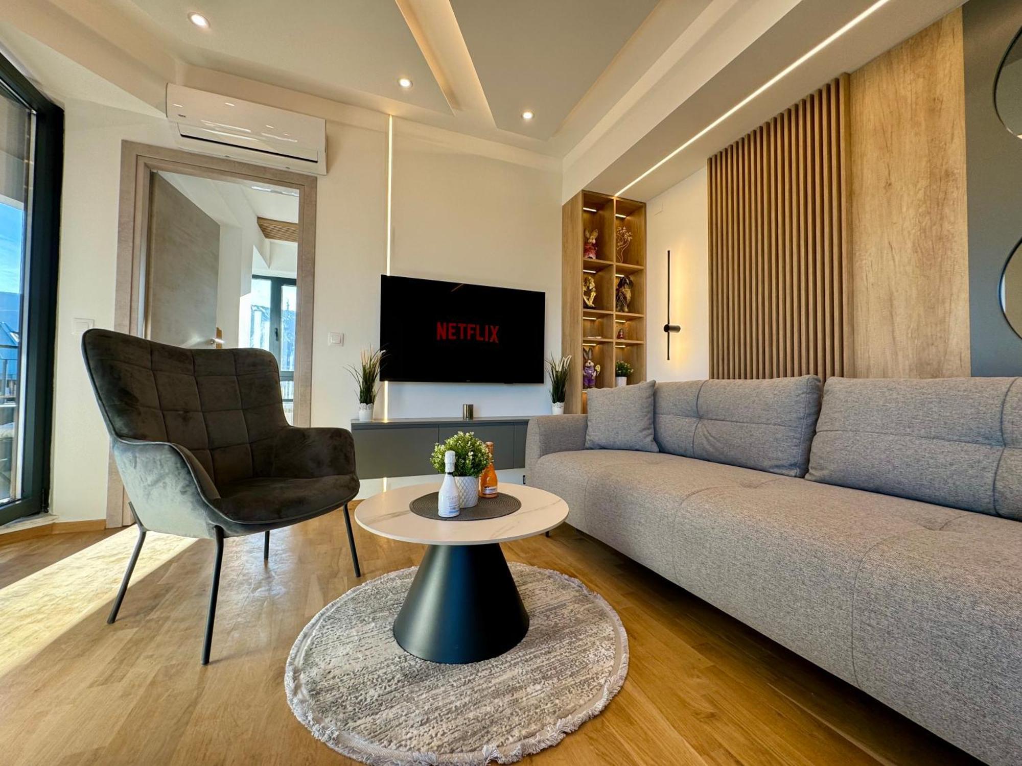 Maria Luxury Apartment Skopie Exterior foto
