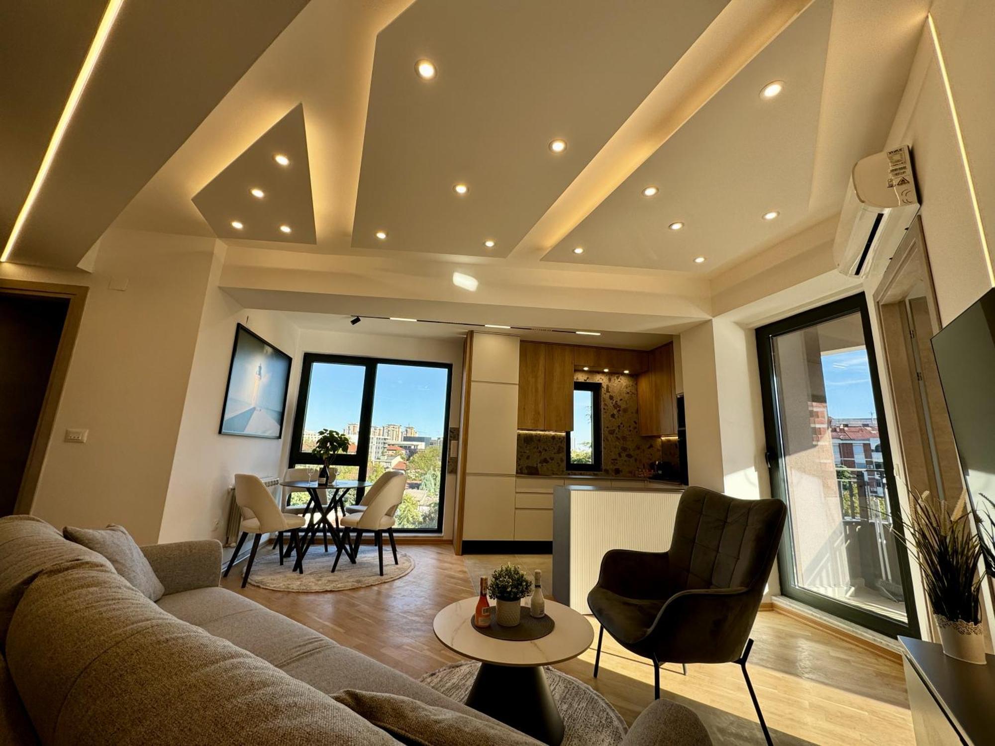 Maria Luxury Apartment Skopie Exterior foto